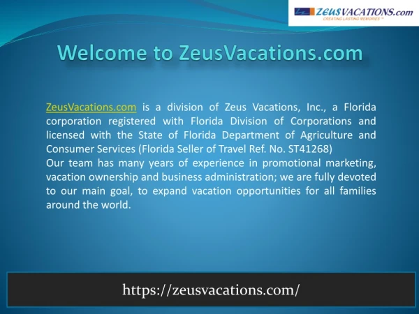 Zeusvacations-Best Resorts in Orlando Florida for Families