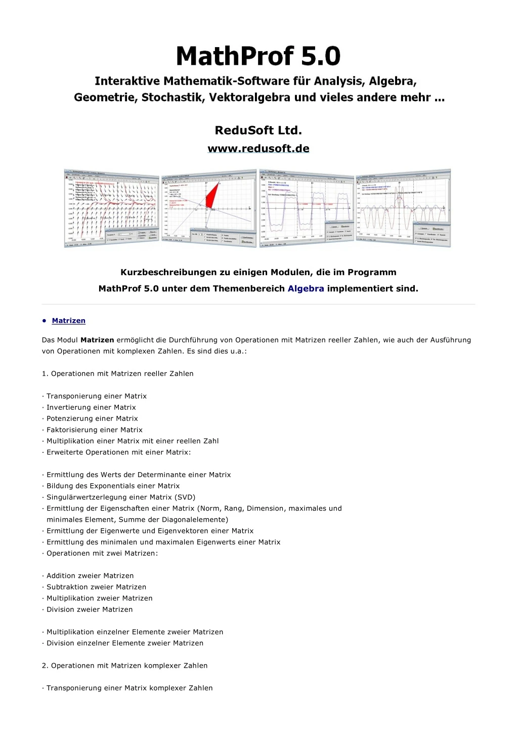 redusoft ltd www redusoft de