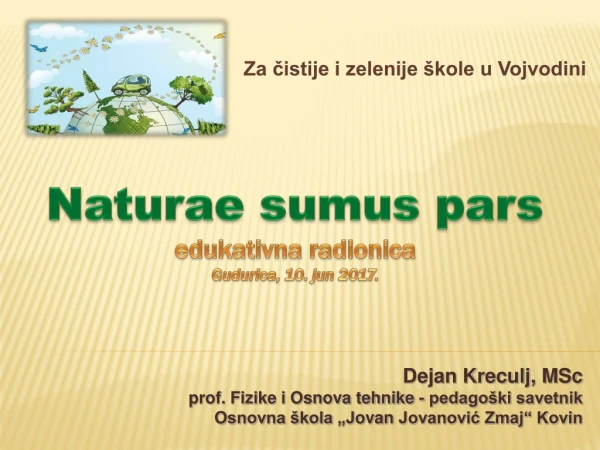 Radionica “Naturae sumus pars” – praktikum iz didaktike ekologije