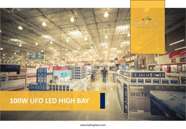 100 watt UFO LED High Bay has become the proficient choice for outdoor spaces.
