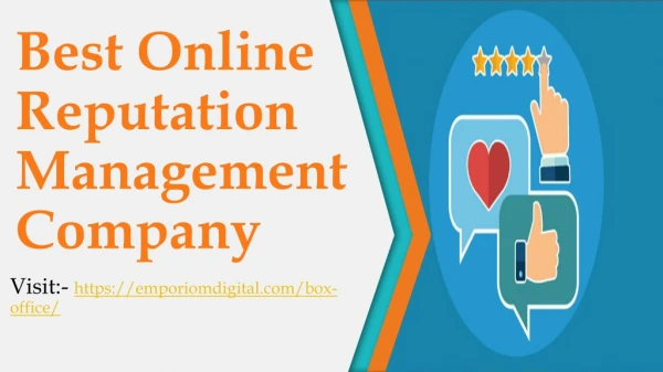 Best Online Reputation Management Company - Emporiom Digital