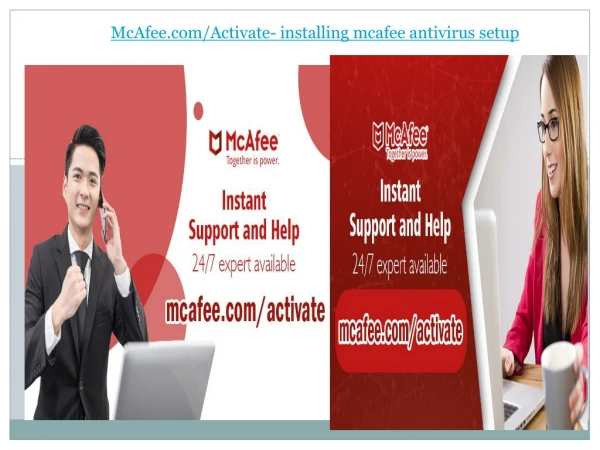 mcafee com activate installing mcafee antivirus setup