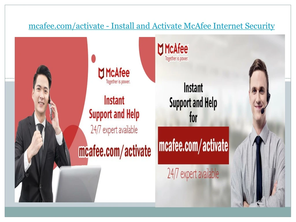mcafee com activate install and activate mcafee internet security