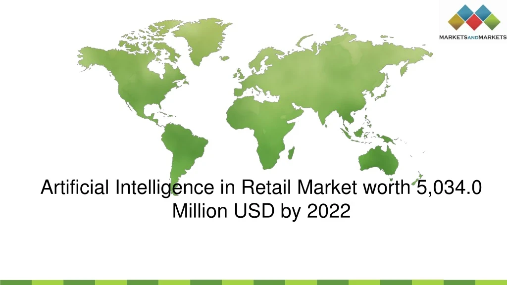 artificial intelligence in retail market worth