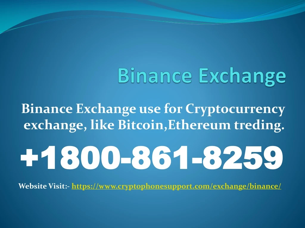 binance exchange