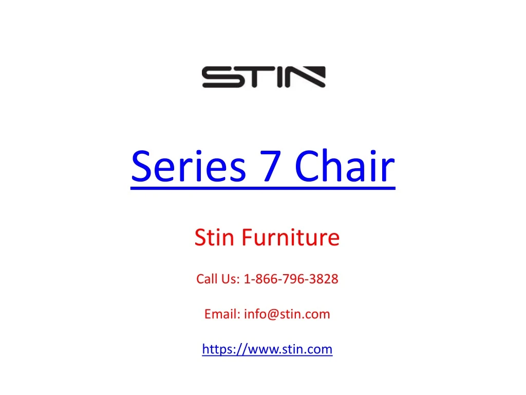series 7 chair