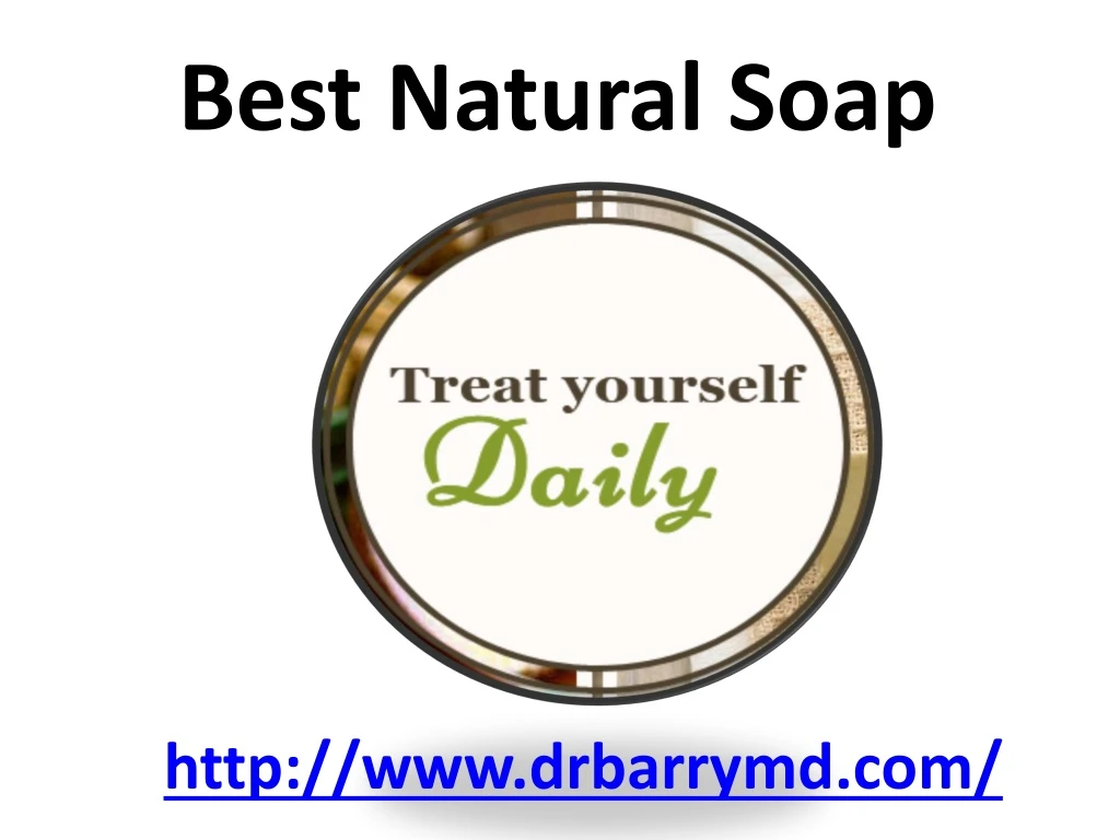 best natural soap