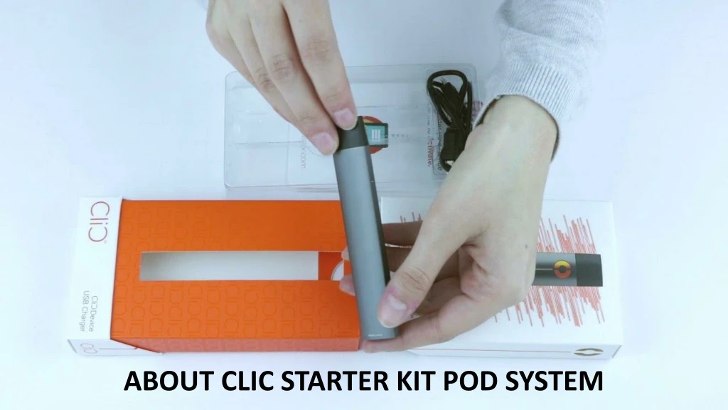 about clic starter kit pod system