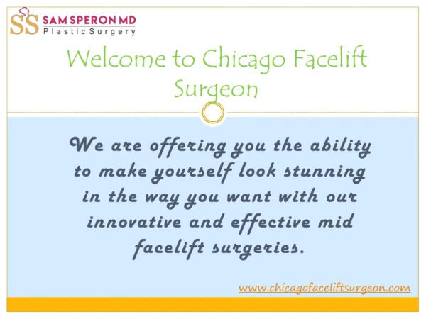 Now you can get the best neck lift Chicago surgeries with us: