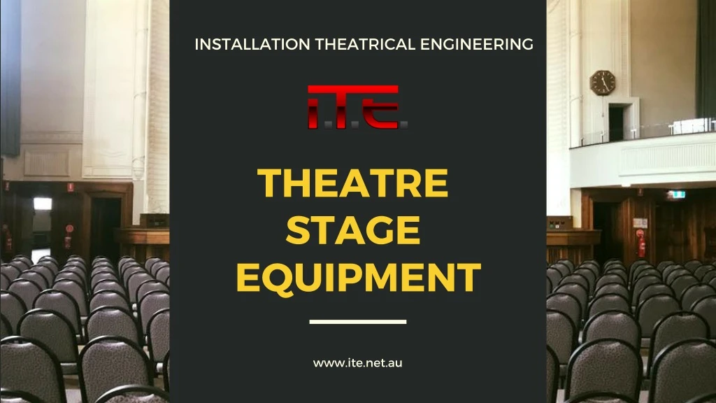 installation theatrical engineering