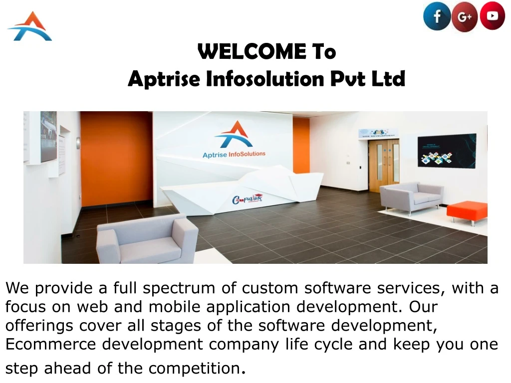 welcome to aptrise infosolution pvt ltd