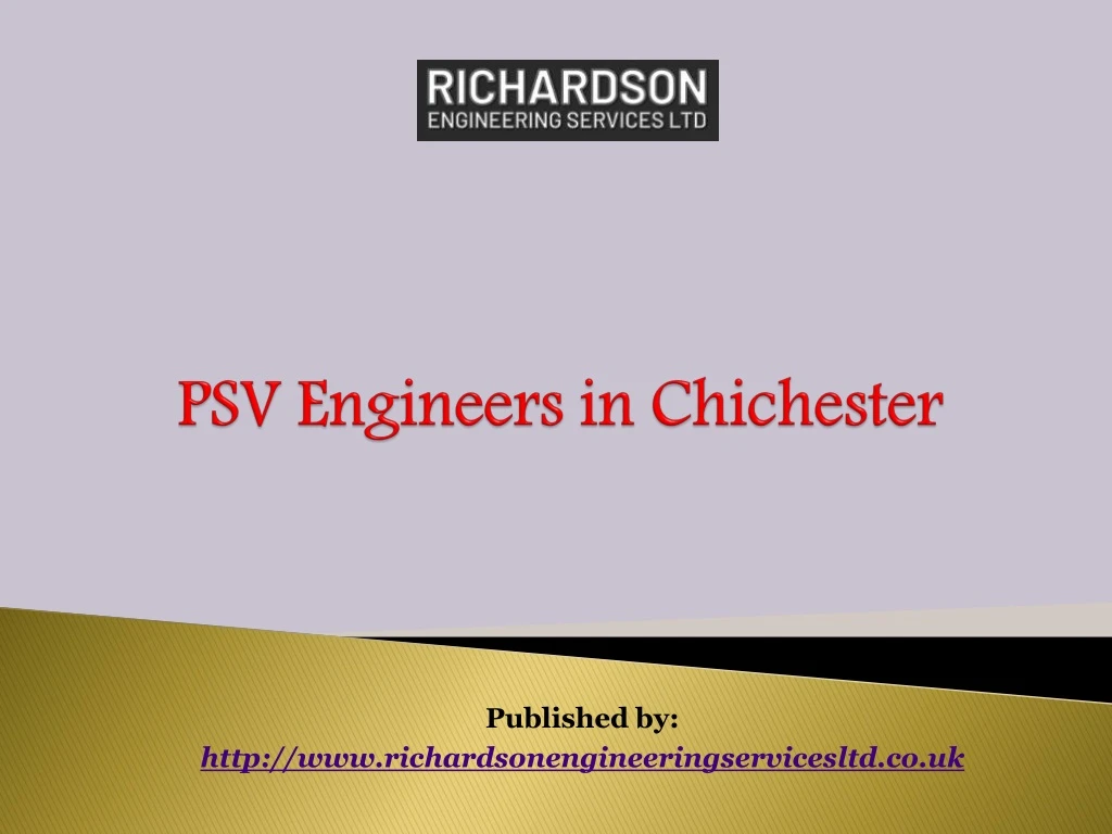 psv engineers in chichester