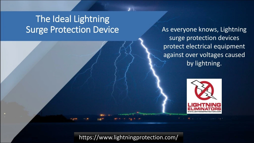 the ideal lightning surge protection device