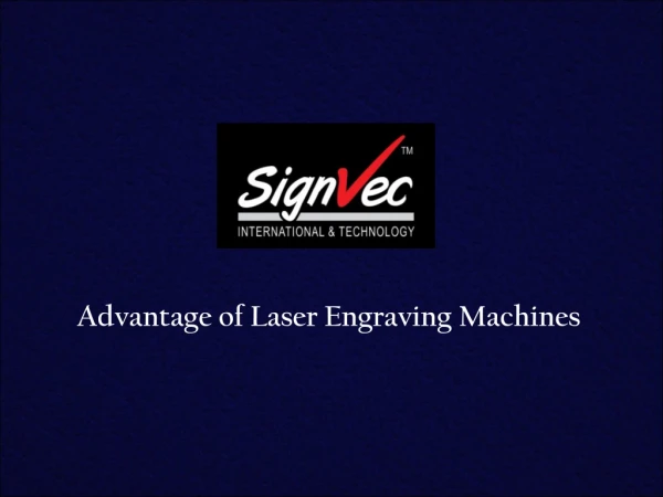 Laser Engraving Equipments
