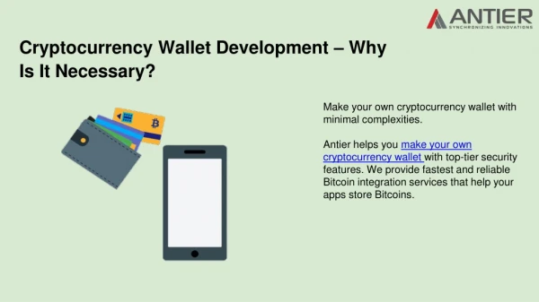 Make Your Own Cryptocurrency Wallet With Minimal Complexities