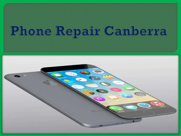 Phone Repair Canberra