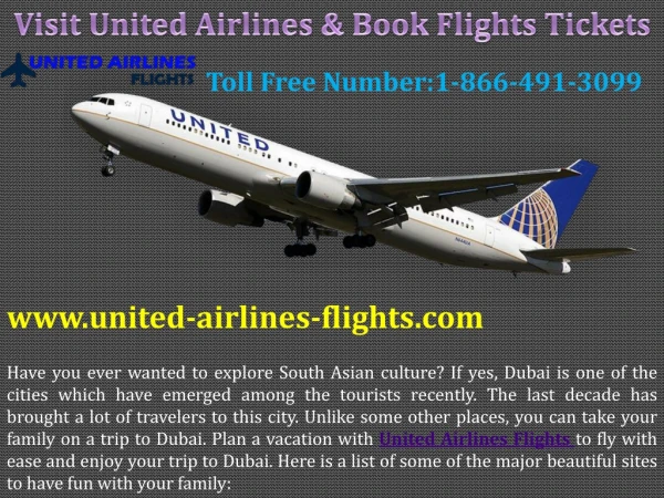 Visit United Airlines & Book Flights Tickets