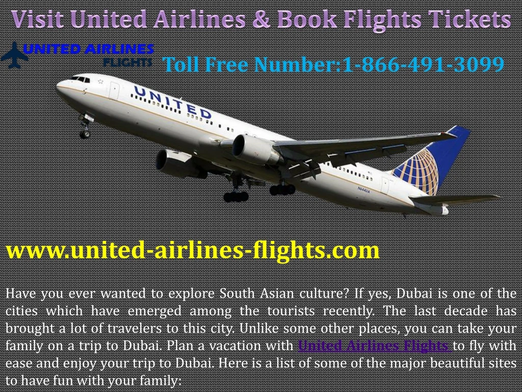 visit united airlines book flights tickets
