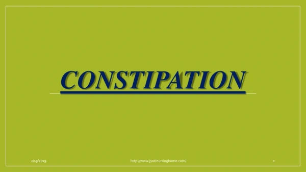 Constipation |Treatment |Surgeon | Doctor In Jaipur | JNH