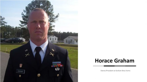 Horace Graham - Former US Army Soldier