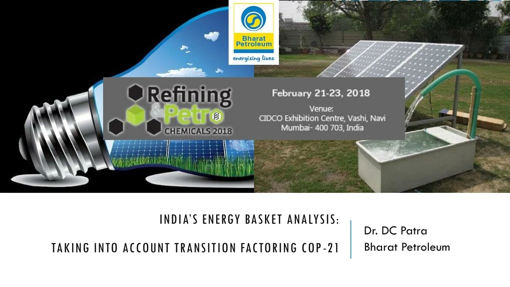 india s energy basket analysis