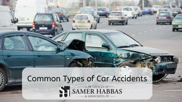 Common types of car accidents