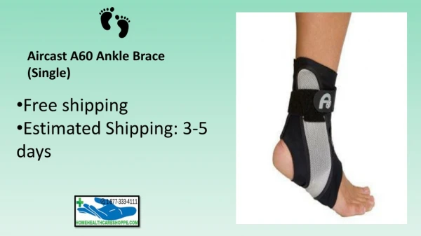 Aircast A60 Ankle Brace (Single)