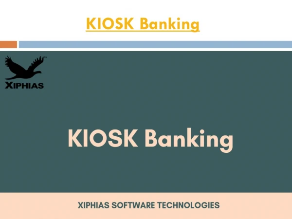 KIOSK Banking