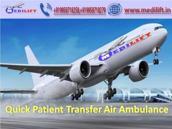 Pick Medical Facility Air Ambulance Indore to Mumbai by Medilift