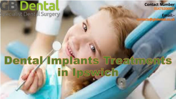 Dental Implants Treatments in Ipswich