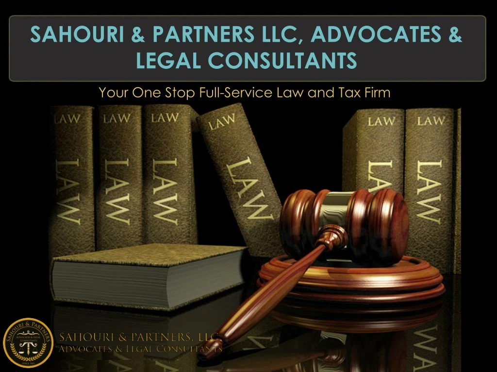 sahouri partners llc advocates legal consultants