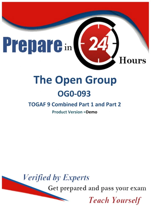 Download Latest The Open Group OG0-093 Exam Questions - OG0-093 Exam Dumps PDF