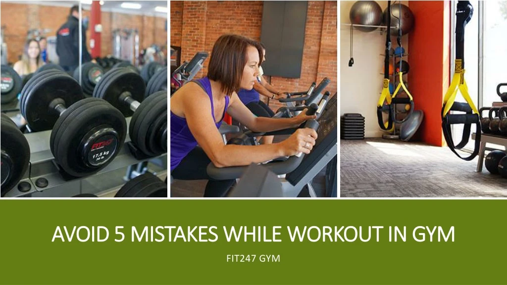 Mistakes to Avoid in the Gym According to Trainers