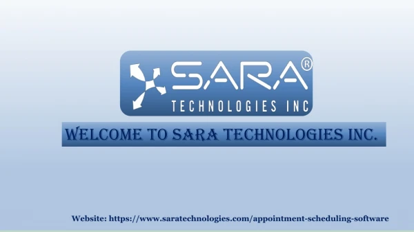 Online Appointment Booking Software | best appointment scheduling software - Sara Technologies