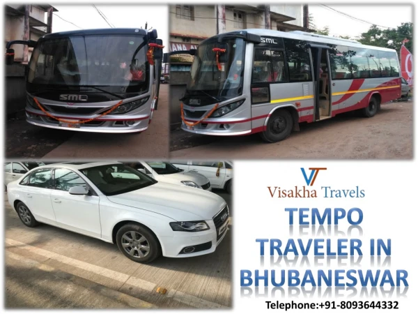 Book Tempo Traveler Cab in Bhubaneswar