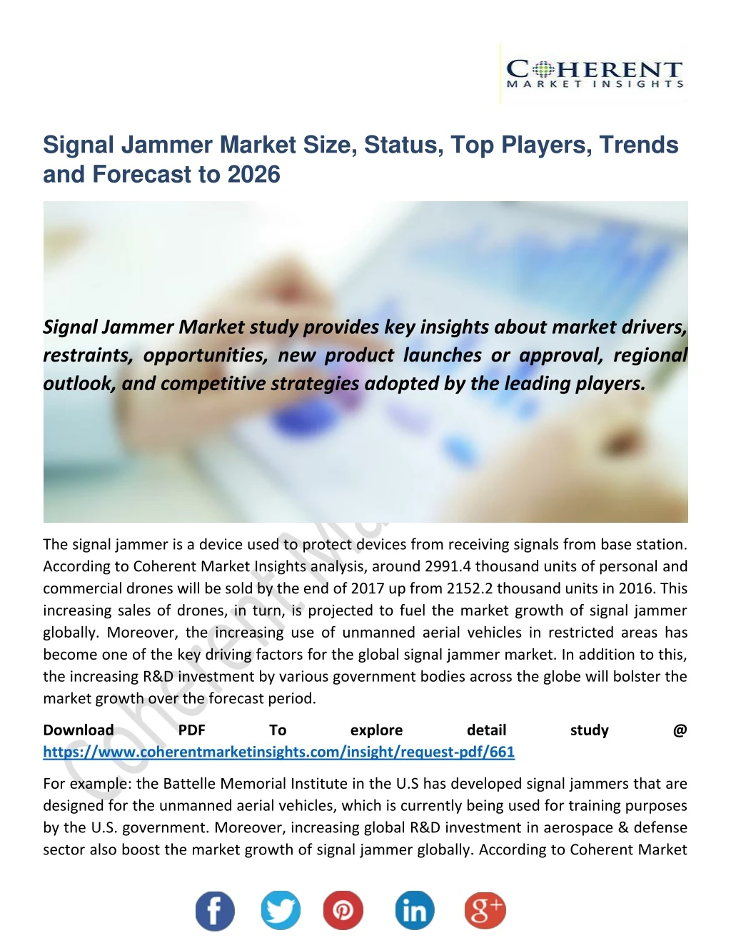 signal jammer market size status top players