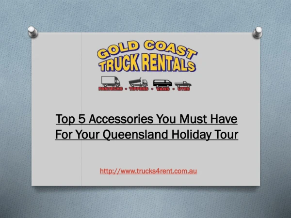 Top 5 Accessories You Must Have For Your Queensland Holiday Tour