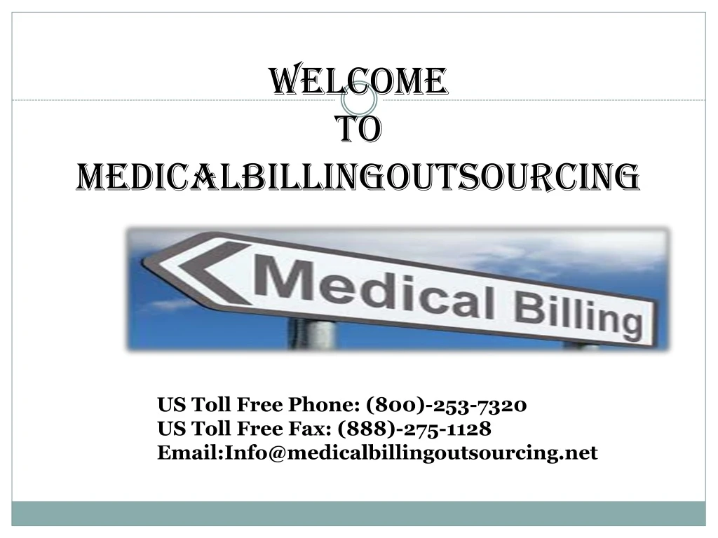 welcome to medicalbillingoutsourcing