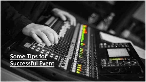 Audio Hire Services in London