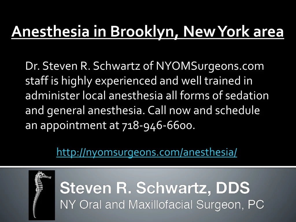 anesthesia in brooklyn new york area