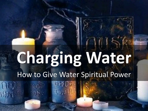 Charging Water