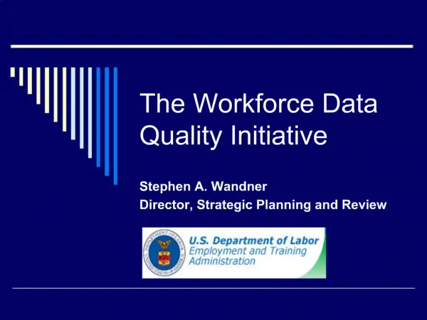 The Workforce Data Quality Initiative