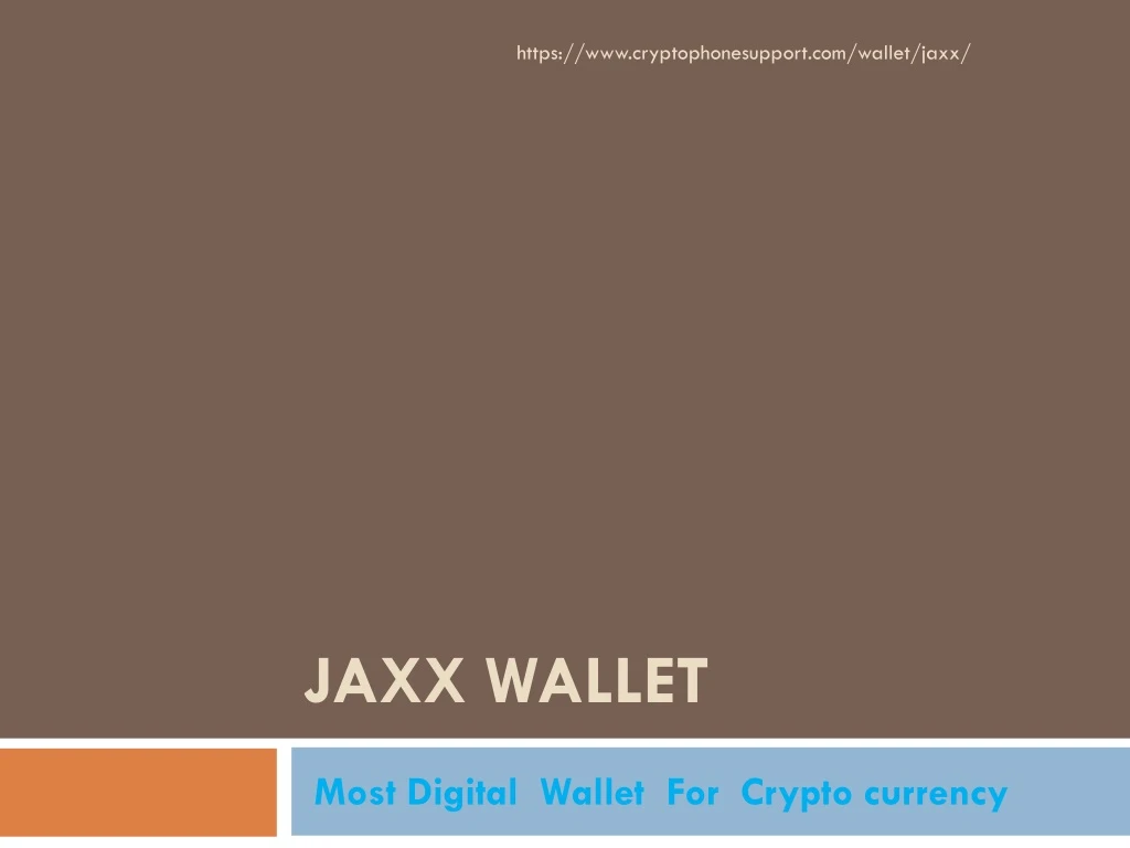 jaxx wallet