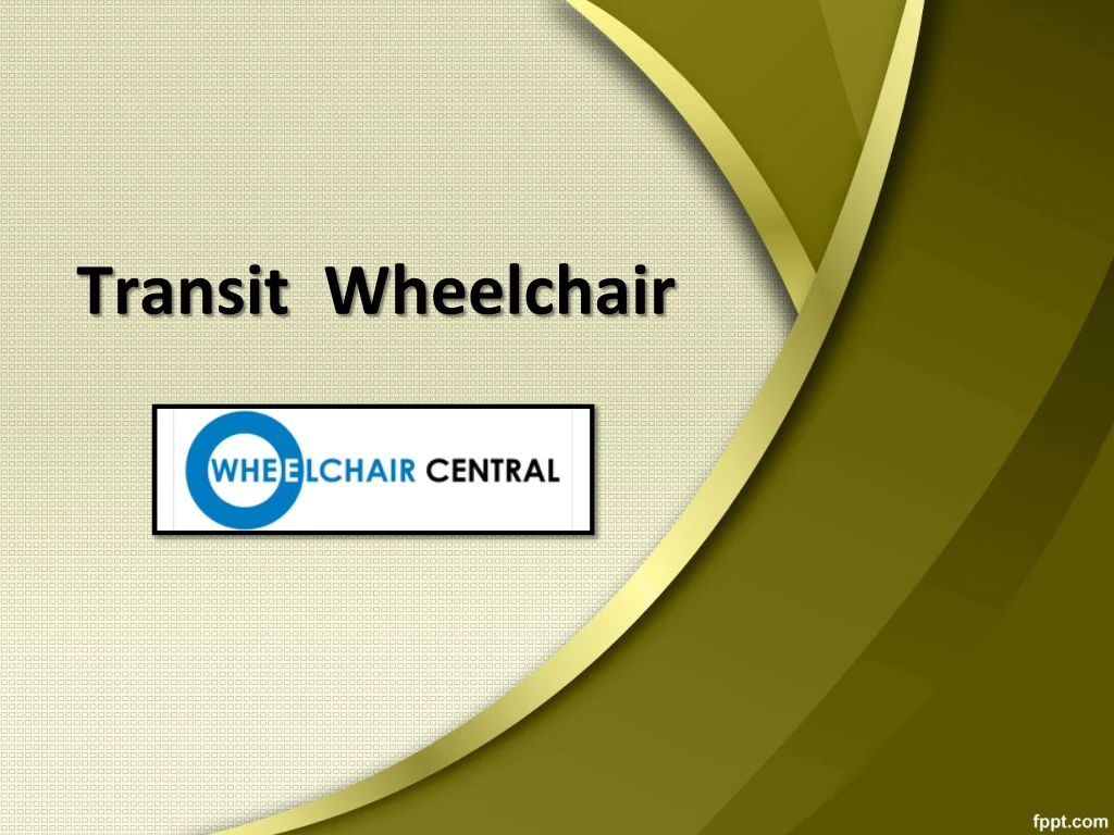 transit wheelchair
