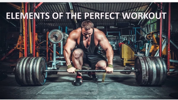 Elements of the perfect workout