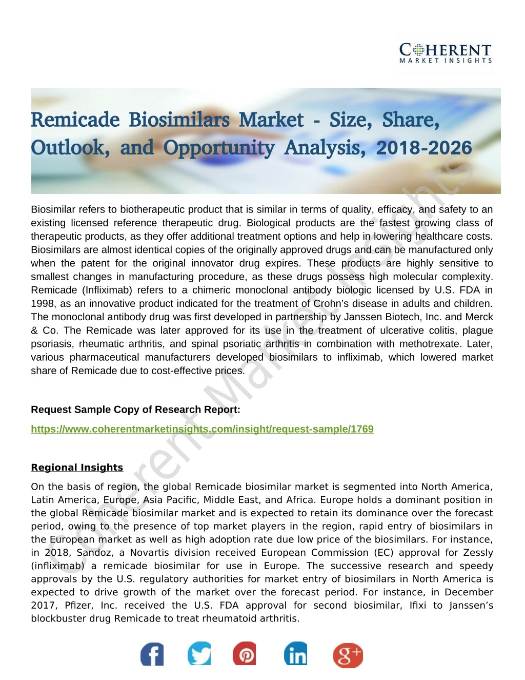 remicade biosimilars market size share remicade