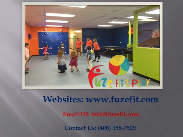Fun-filled learning classes for Kids in Los Gatos - Fuzefit 2 Play