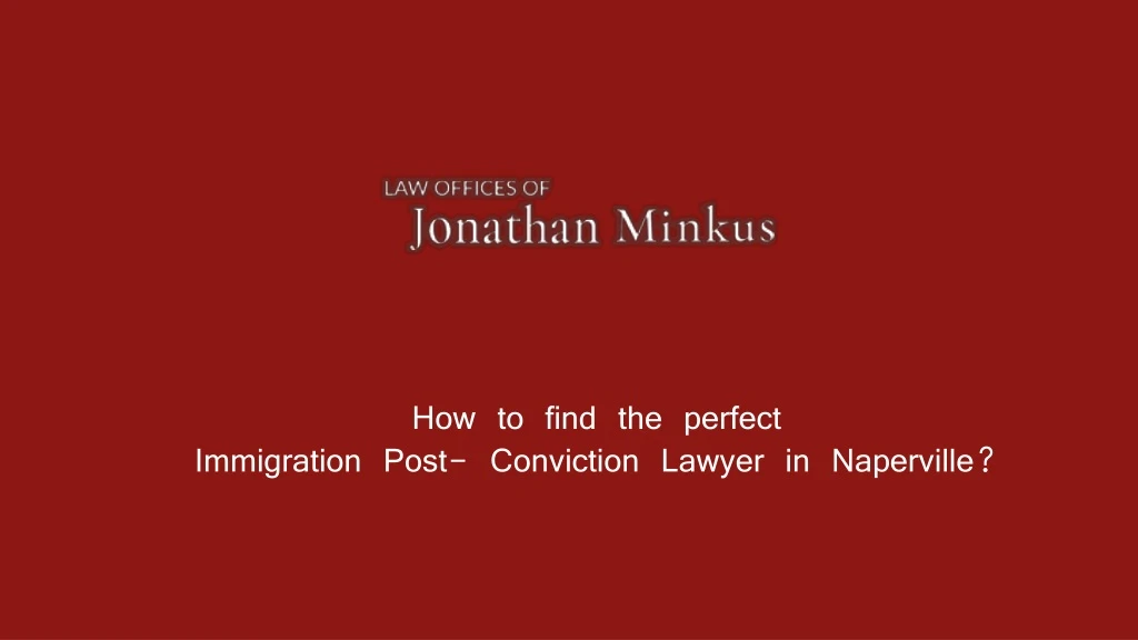 how to find the perfect immigration post