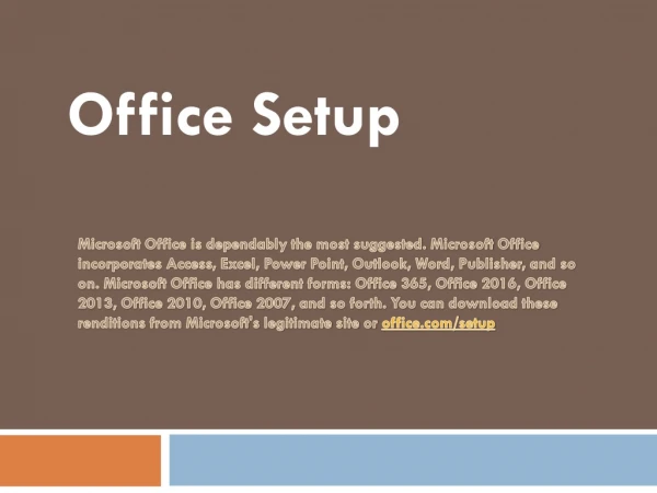 Office.com/setup – Activate Office Antivirus