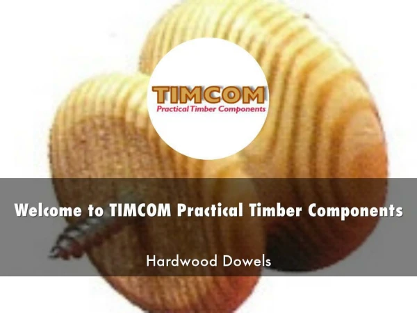 Information Presentation Of Practical Timber Components